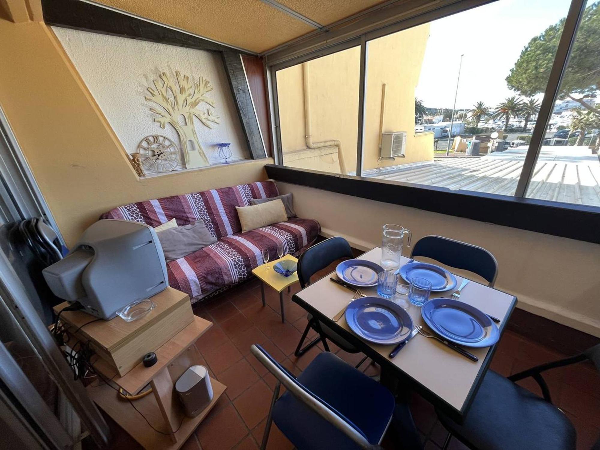 Studio Naturiste Avec Parking Au Cap D'Agde, Proche Plage - Fr-1-249A-15 Apartment Luaran gambar